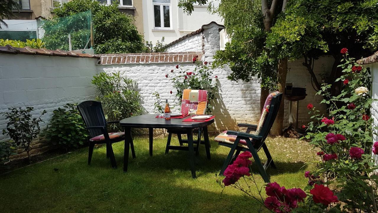 Apartament Modern Duplex With Garden Bruksela Zewnętrze zdjęcie