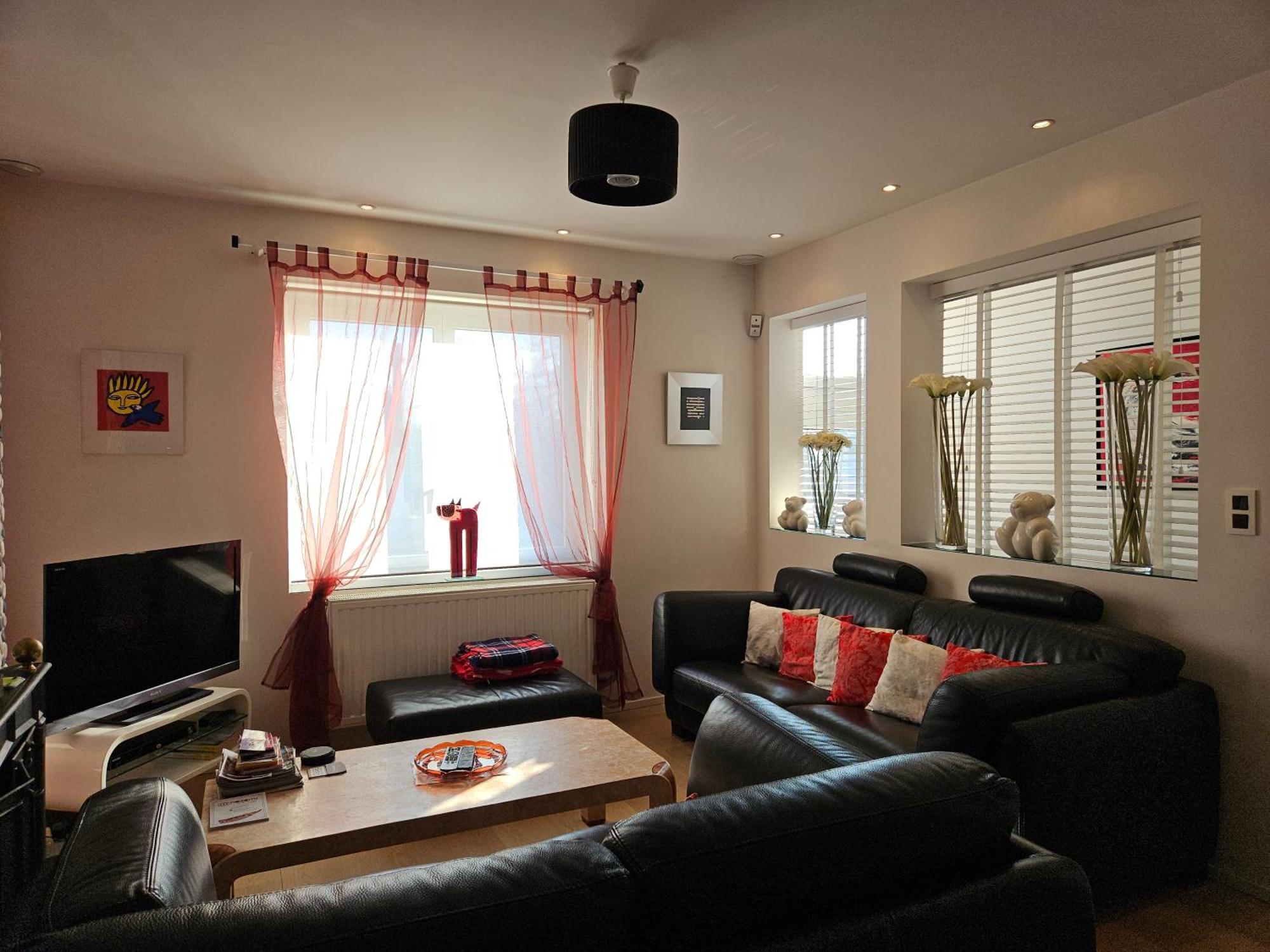 Apartament Modern Duplex With Garden Bruksela Zewnętrze zdjęcie
