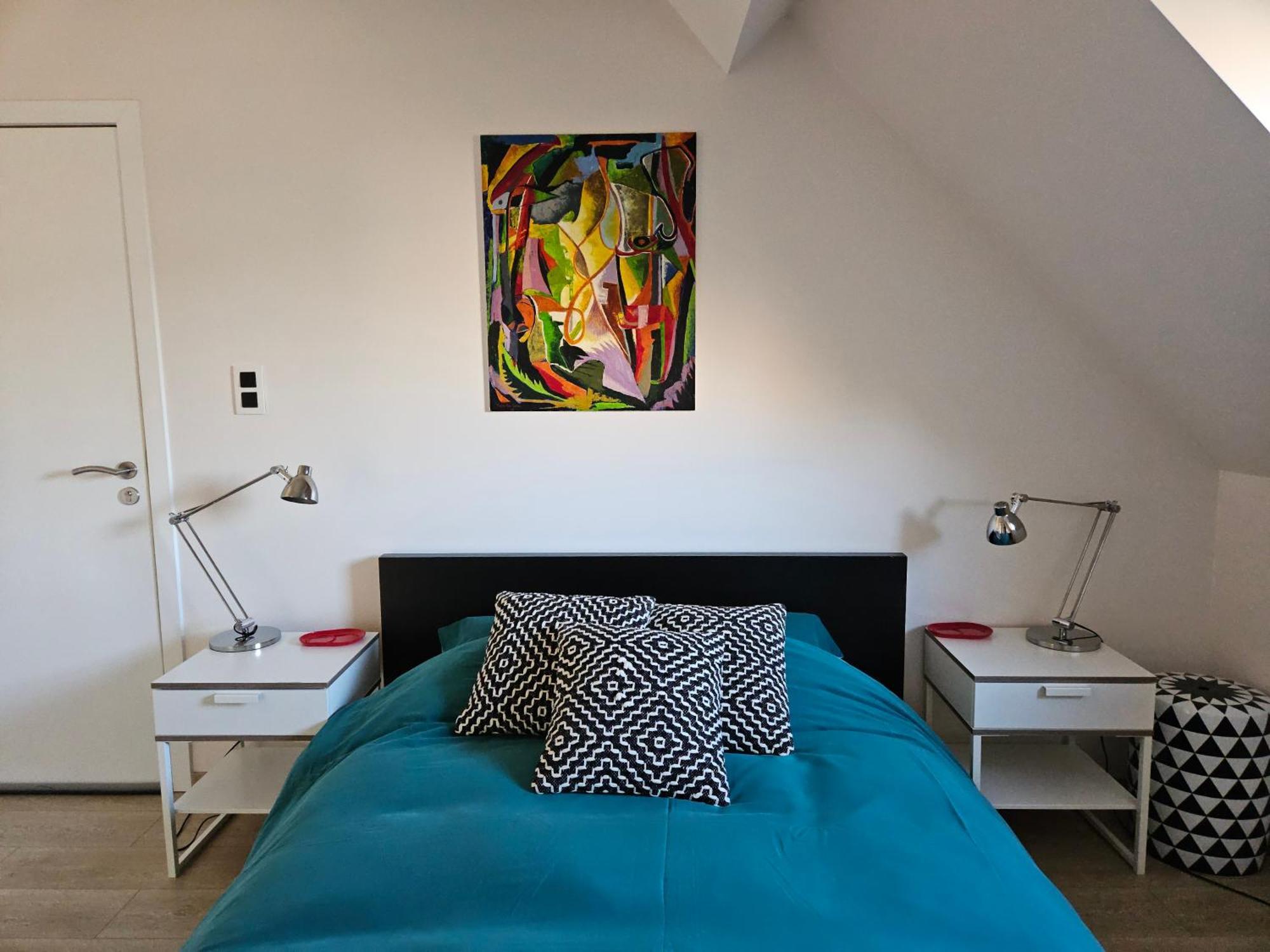 Apartament Modern Duplex With Garden Bruksela Zewnętrze zdjęcie