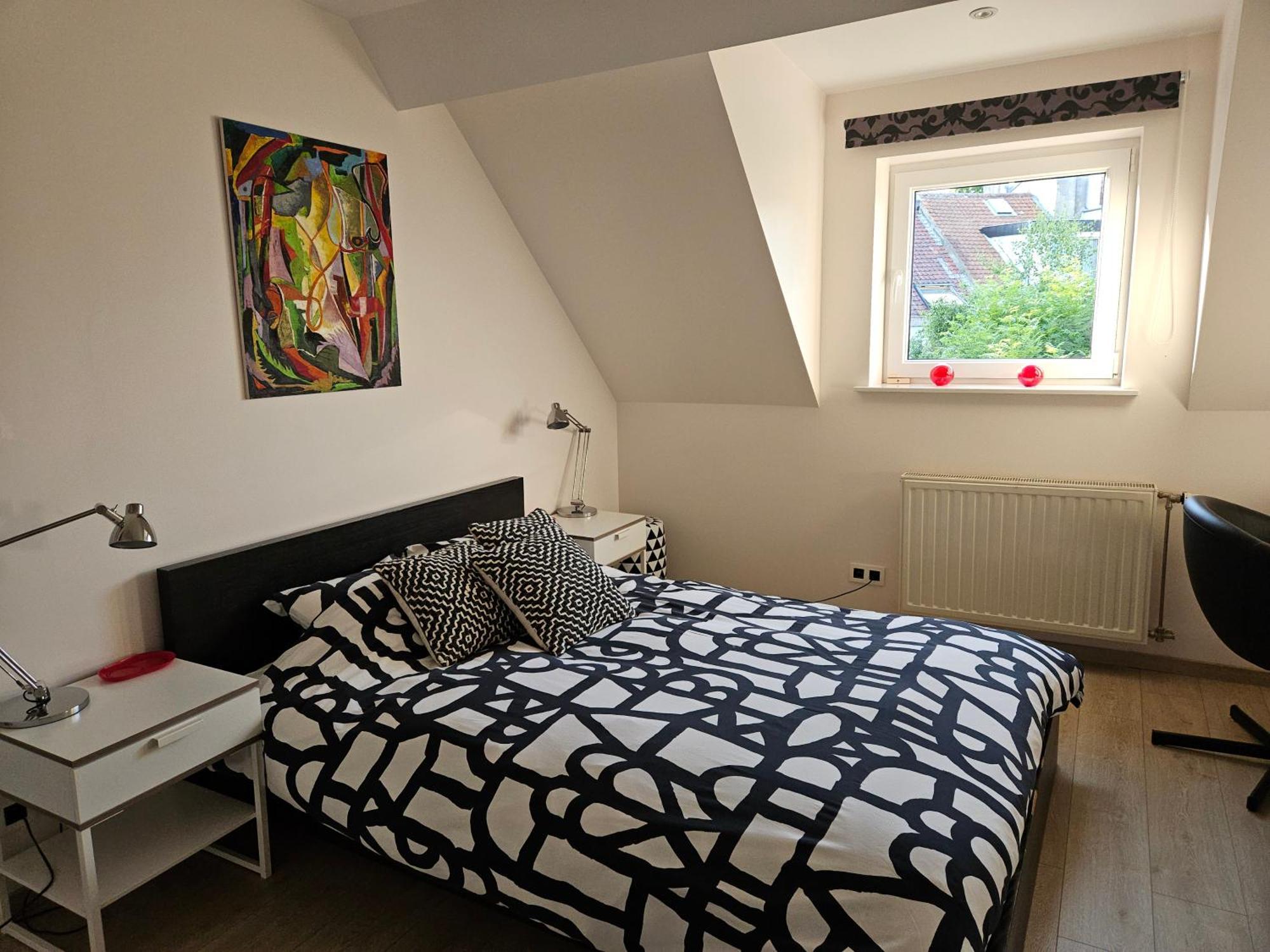 Apartament Modern Duplex With Garden Bruksela Zewnętrze zdjęcie